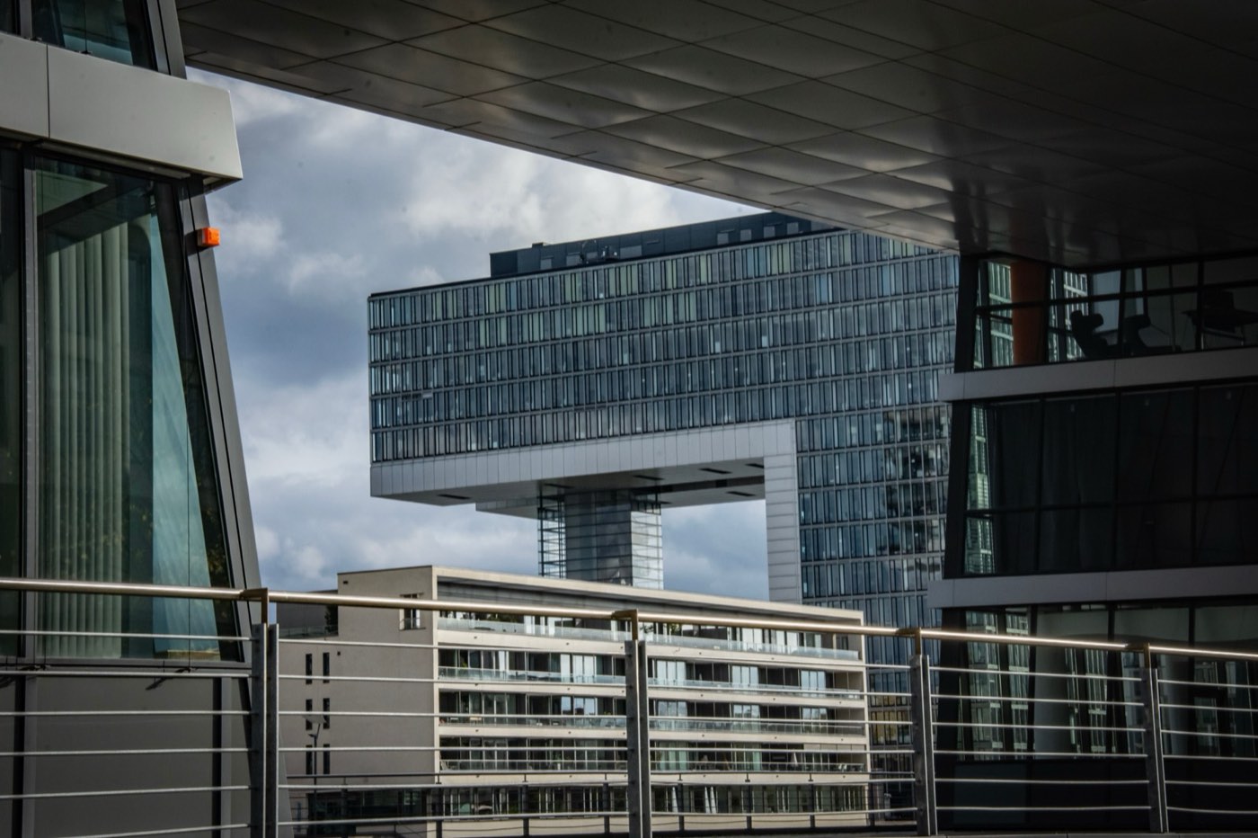 Kranhäuser am Rheinauhafen in Köln